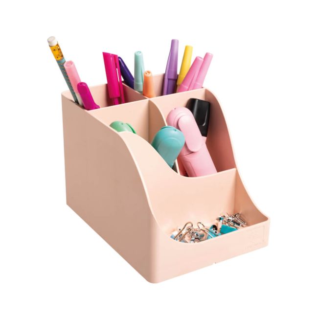 Exacompta Skandi Recycled Plastic PenWave Pen Pot Nude 69531D image 6