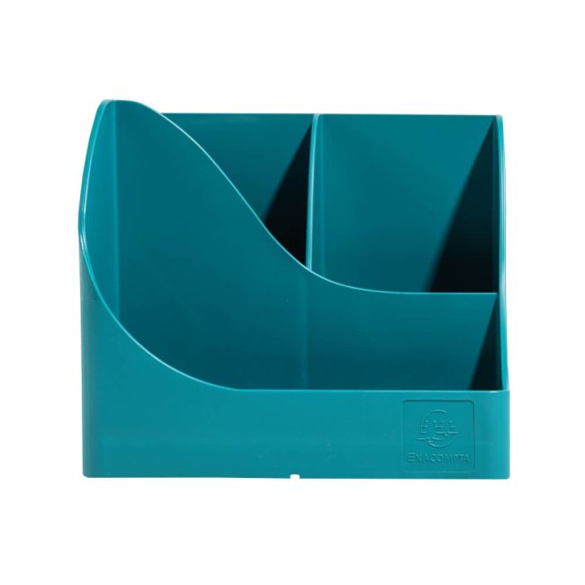 Exacompta Skandi Recycled Plastic PenWave Pen Pot Pacific Blue 69534D image 3