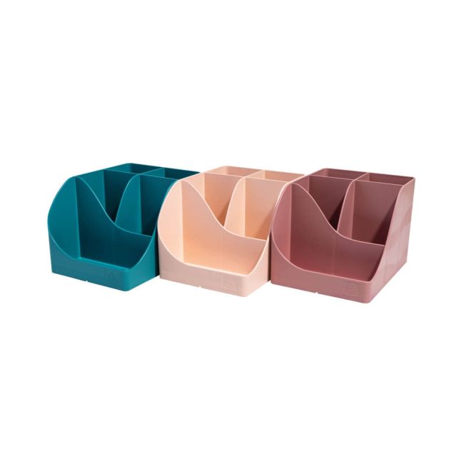 Exacompta Skandi Recycled Plastic PenWave Pen Pot Old Rose 69538D image 10