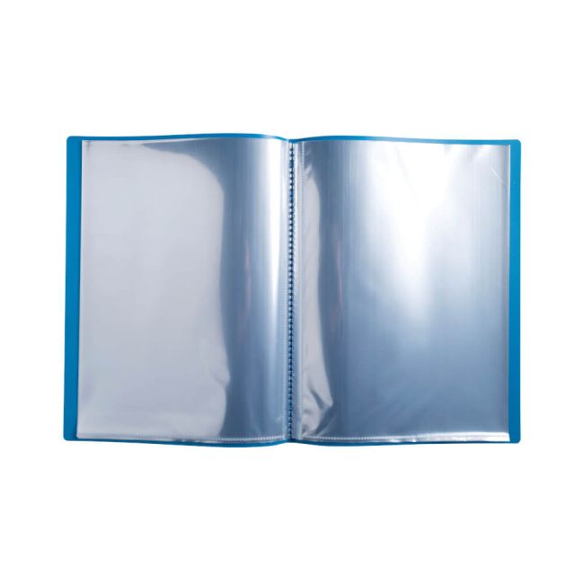 Exacompta Bee Blue Display Book 30 Pocket PP A4 Assorted (Pack of 12) 88120E image 2