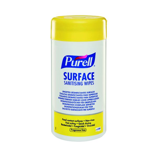 Purell Surface Sanitising Wipe P100 image