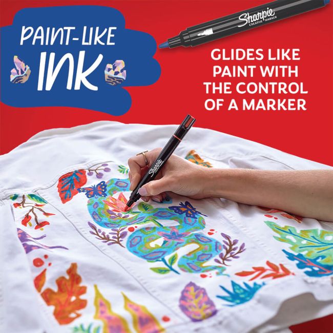 Sharpie Creative Marker Bullet Tip Earth Tones Assorted (Pack of 5) 2213380 image 6