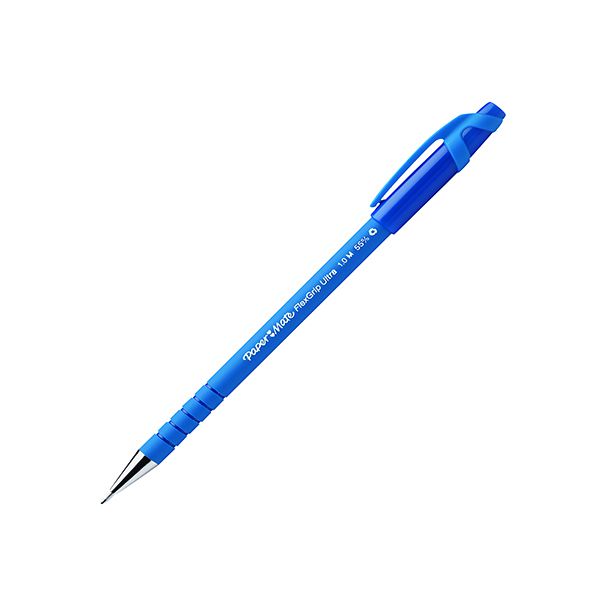 PaperMate Flexgrip Ult Med Blue Pk12 image