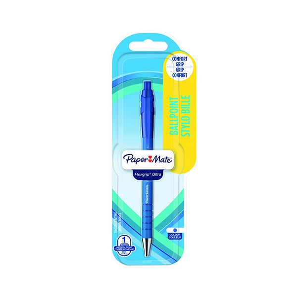 Papermate Blu Flxgrip Rtct Ball Pk12 image