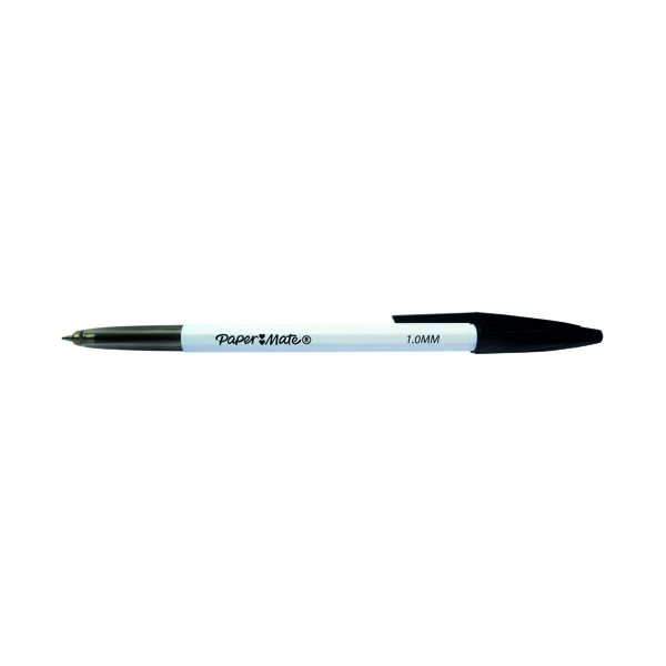 PaperMate Ball Pen Stick Black Pk50 image