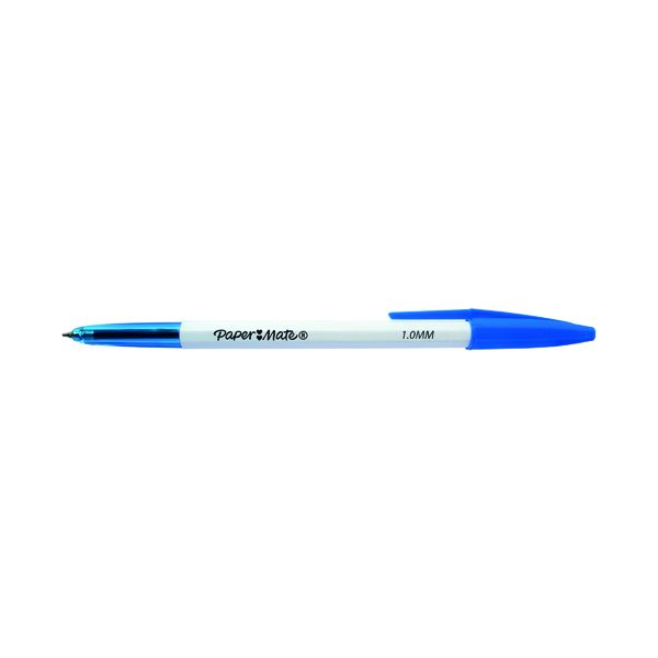 PaperMate Ball Pen Stick Blue Pk50 image