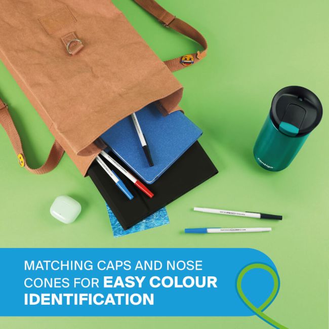 PaperMate Kilometrico Ballpoint Pen Medium 1.0mm Assorted (Pack of 8) 2187680 image 7