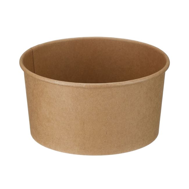 Go-Pak Round Kraft Bowl 1000ml (Pack of 300) D48002 image 1