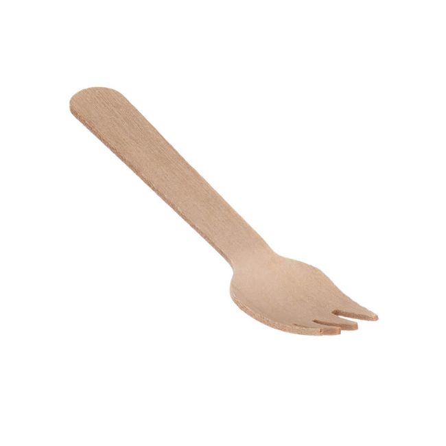 Go-Pak Wooden Fork (Pack of 1000) G01002 image 3