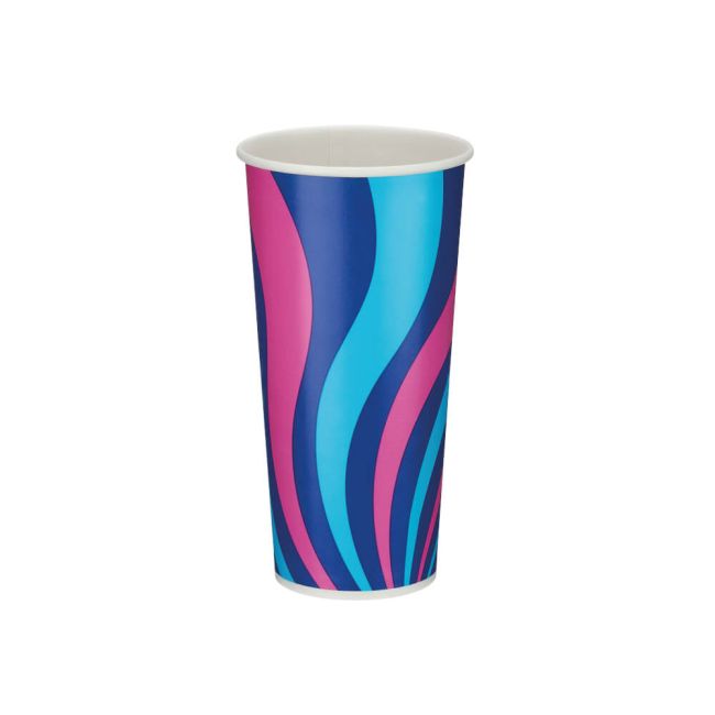 Go-Pak Single Wall Cold Cup 22oz PE 20x50 Cups (Pack of 1000) D01106EU image 3