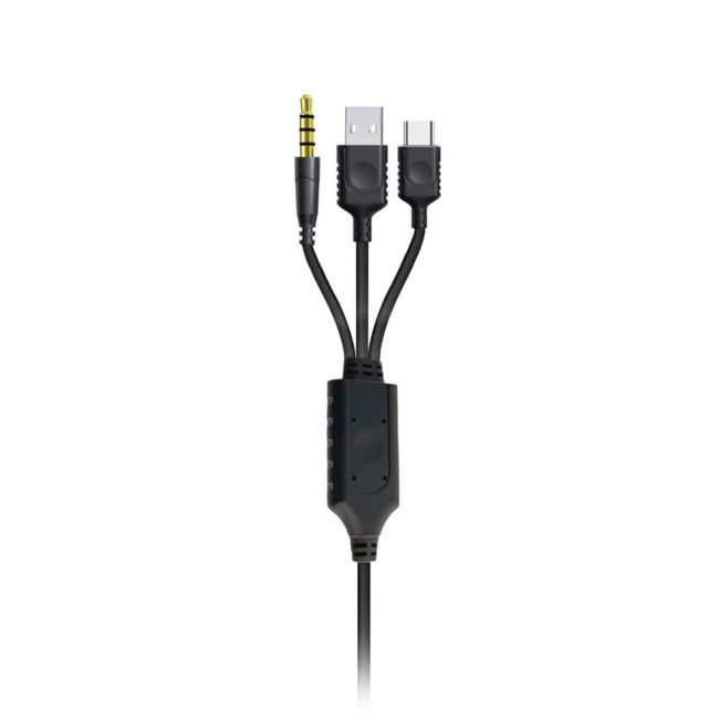 Connekt Gear Wired Headset USB-A/USB-C 3.5mm Jack TRRS 24-1532 image 3