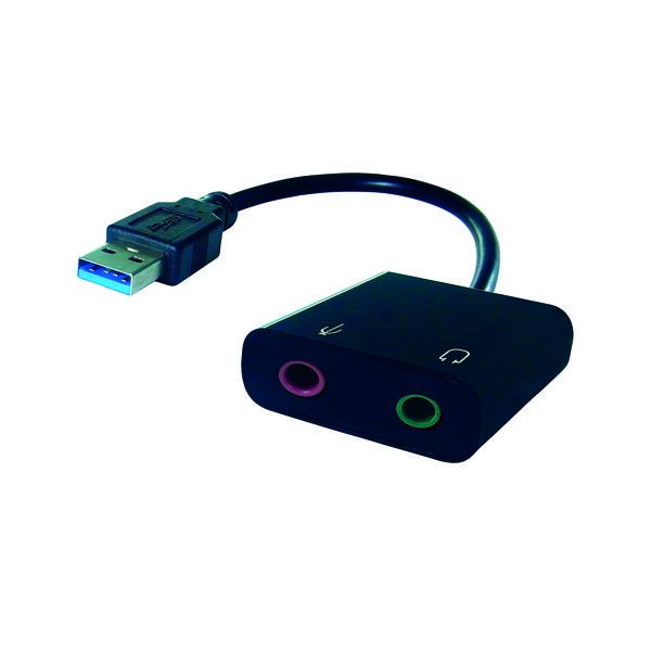 Connekt Gear USB-A to 2x3.5mm Jack image