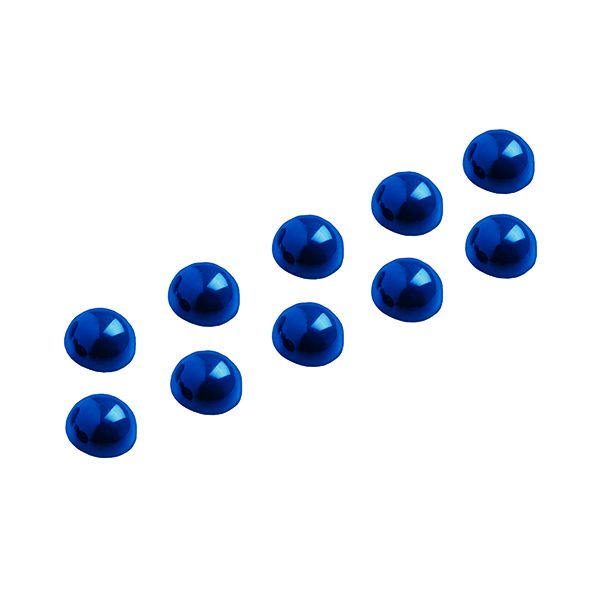 Maul 30mm Blue Dome Magnet Pk10 image