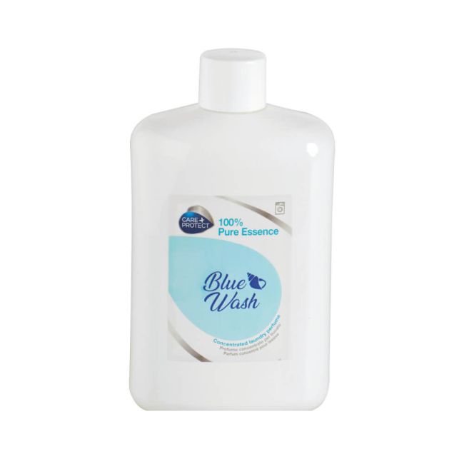 Care + Protect Blue Wash Laundry Perfume 400ml 80 Washes 35602652 image 1