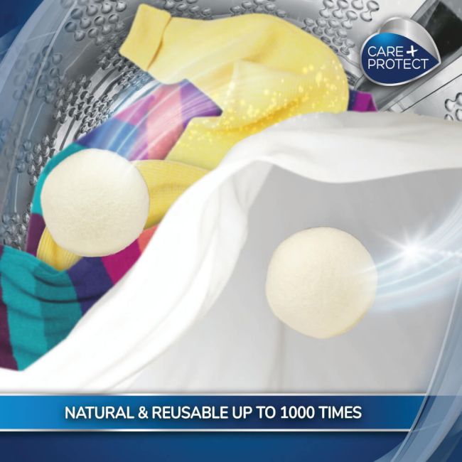 Care + Protect Woolen Scented Dryer Balls (Pack of 2) 35602866 image 4