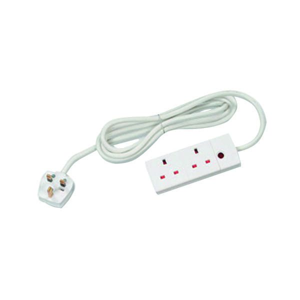 CED 2-Way Extnsn Lead 13amp 5 Mtr image