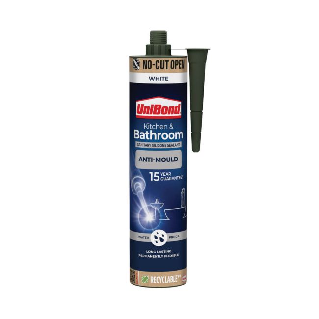 UniBond Anti Mould Sealant Cartridge 280ml 3036446 image 1