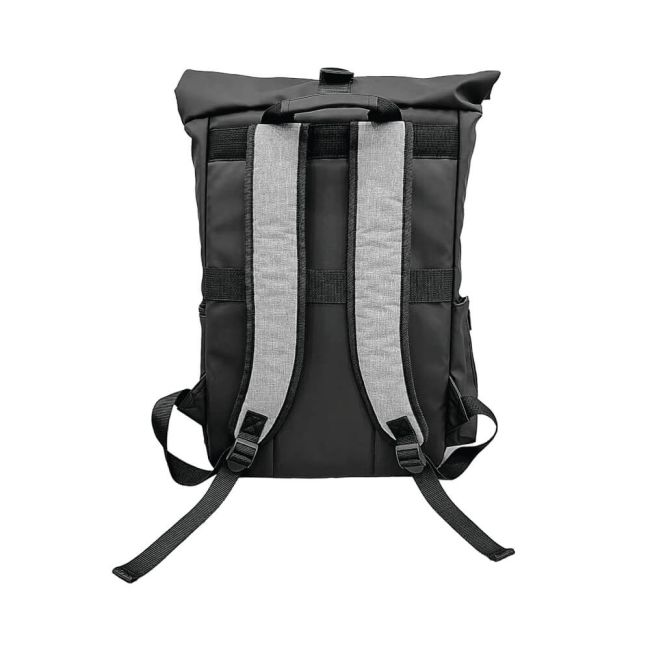 Monolith Rolltop Business Laptop Backpack 17.2in Black/Grey 2000001503 image 2