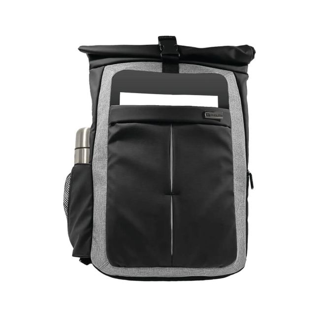 Monolith Rolltop Business Laptop Backpack 17.2in Black/Grey 2000001503 image 3