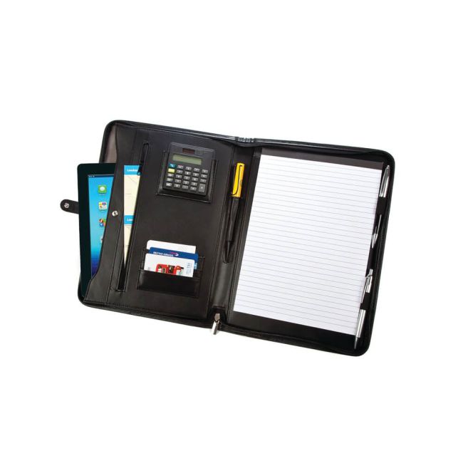 Monolith Tablet A4 Conference Folder with Calculator 2923 image 1