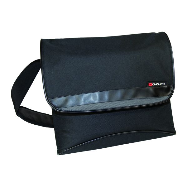 Monolith Laptop Messenger Bag Black image