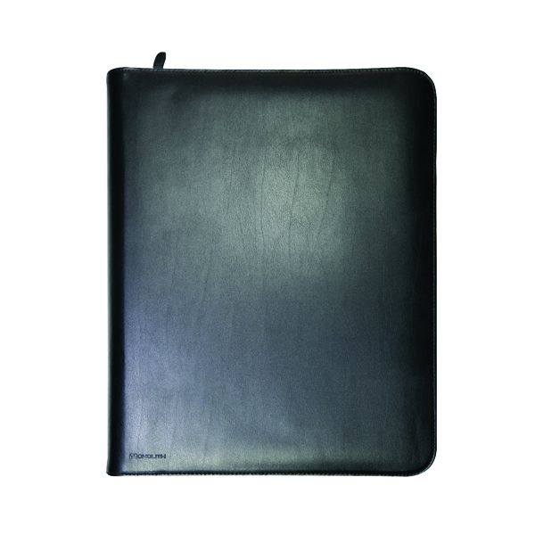 Monolith Zip Leather RBinder A4 Blk image