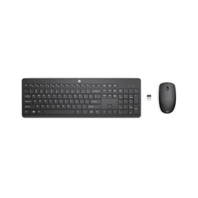 HP 235 Wireless Mouse and Keyboard Set Black 1Y4D0UT#ABU image 1