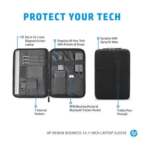HP Renew Business 14.1-inch Laptop Bag image 9