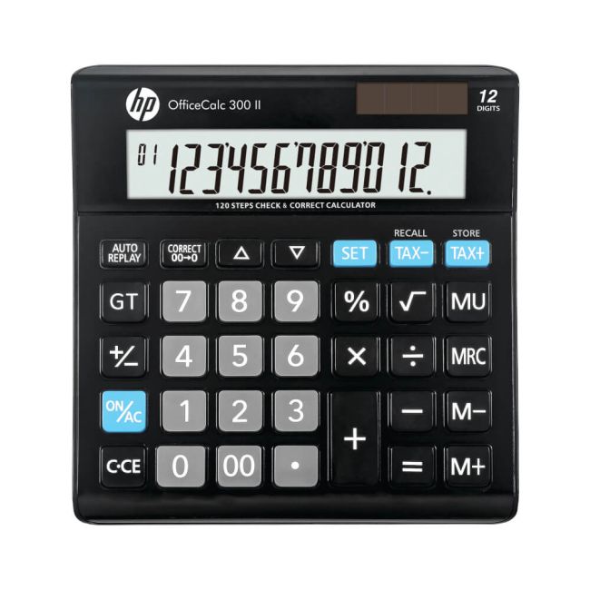 HP OfficeCalc 300 II 12 Digit Desktop Calculator HP-OC300II/INTBX image 1