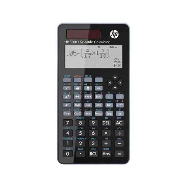 HP 300S+ Scientific Calculator HP300SPLUS/INTBX image 1