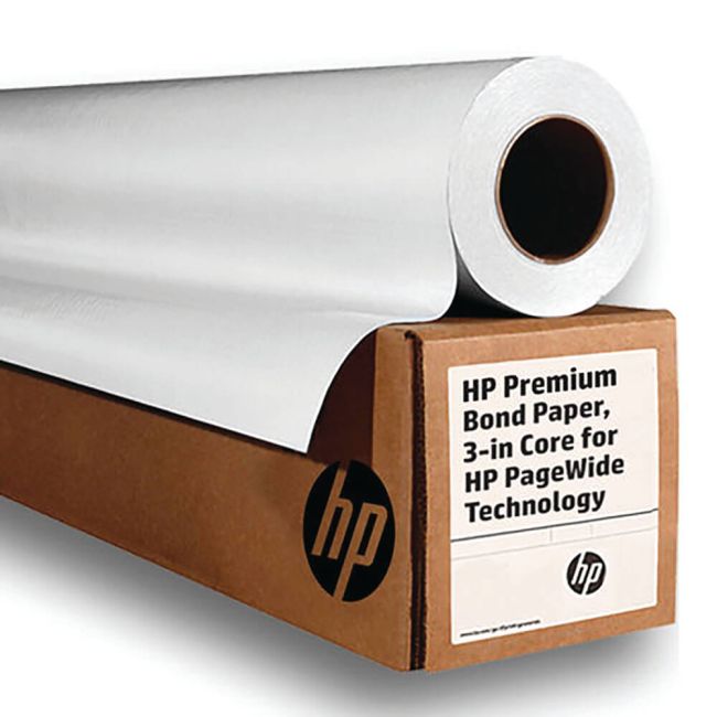 HP Premium Bond Paper Roll 841mmx91.4m 120gsm White L6B11A image 1