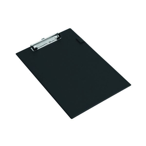 Rapesco Rigid Pac Cvrd Clipboard Blk image
