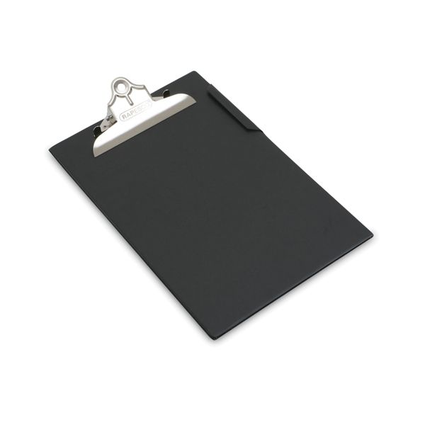 Rapesco A4 Hvy Dty Clipboard Black image
