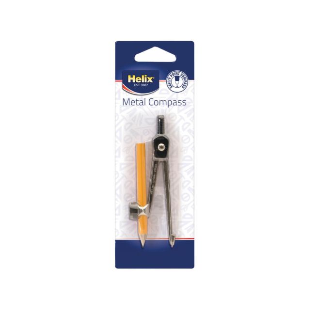 Helix Graduate Compass Pencil Blister (Pack of 10) X07057 image 2