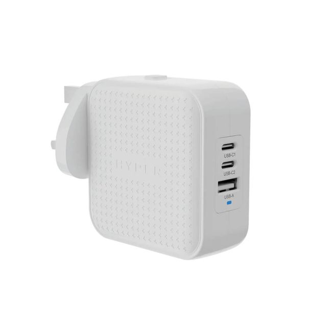 HyperJuice 70W USB-C GaN Travel Charger White HJ1003WHWWGL image 1