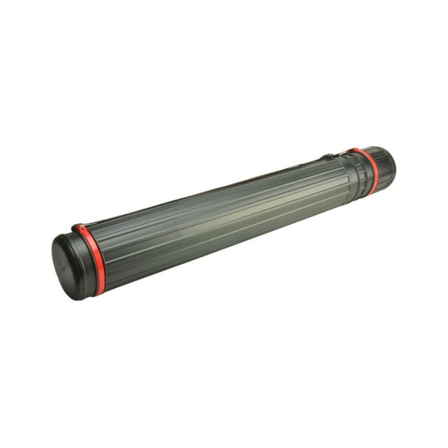 Jakar Jumbo Extendable Telescopic Tube with Carry Strap Black/Red 7306 image 1