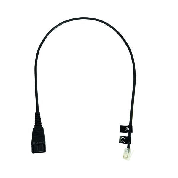 Jabra QD RJ9 Straight Bottom Cord image