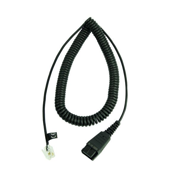 Jabra QD to Modular RJ9 Bottom Cord image