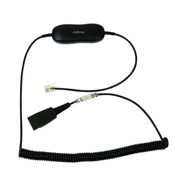 Jabra GN1216 Avaya Cord QD to RJ9 image