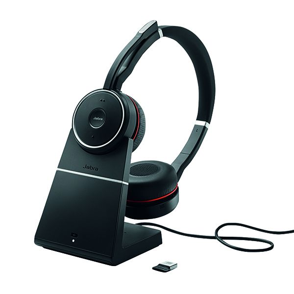 Jabra Evolve75 Skype Headst And Stnd image
