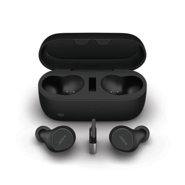 Jabra Evolve2 Wireless Ear Buds USB-A MS + Charging Pad 20797-999-989 image 1