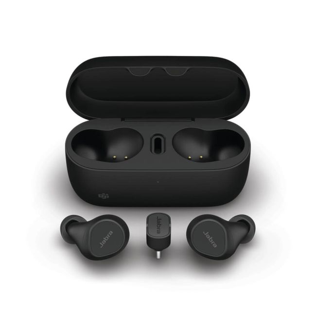 Jabra Evolve2 Wireless Ear Buds USB-C UC + Charging Pad 20797-989-889 image 1