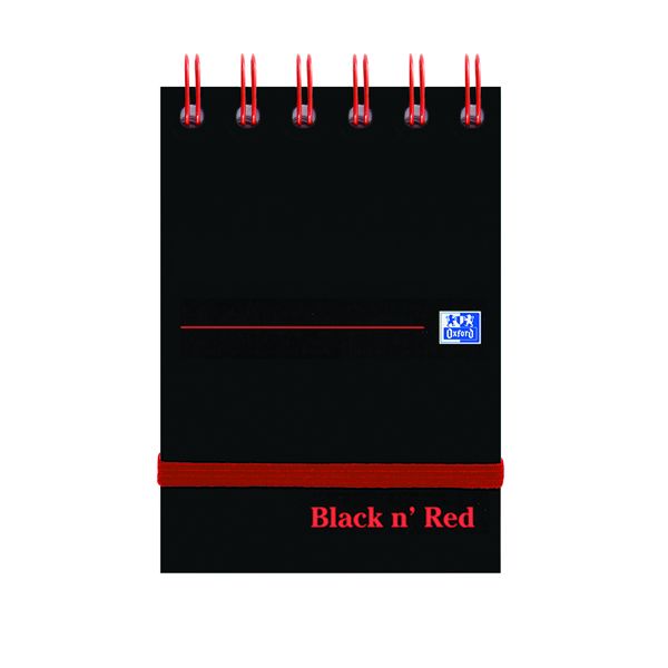 Black N Red A7 Notebook Pack 5 image