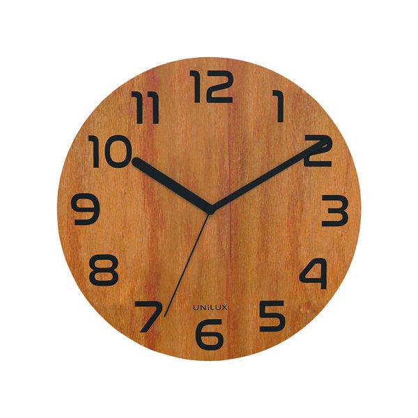 Unilux Palma Bamboo Wall Clock image