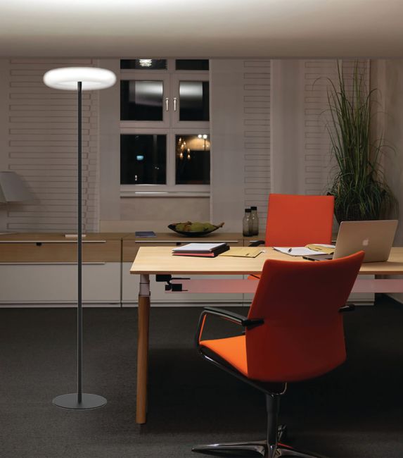 Unilux Cocoon Uplighter Black 400206175 image 4