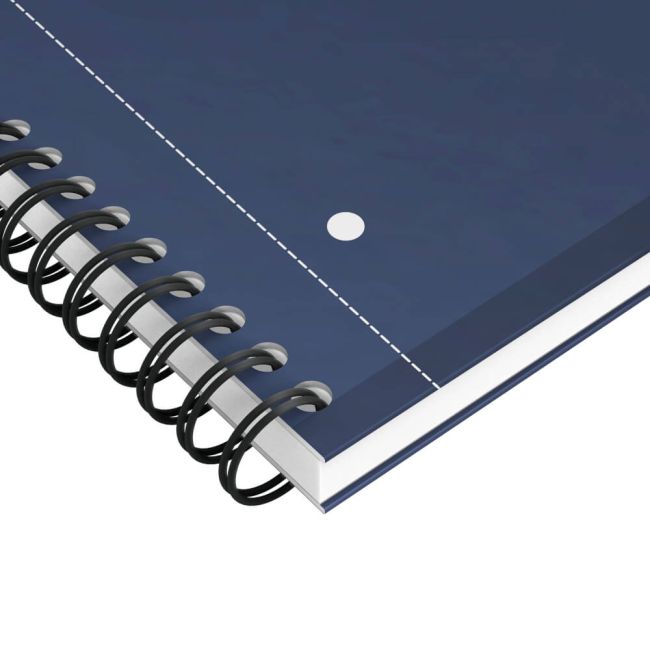 Oxford Hardback Wirebound Notebook 160 Pages Special Edition A4+ Dark Blue 400194458-S image 4
