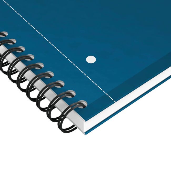 Oxford Hardback Wirebound Notebook 160 Pages Special Edition A4+ Blue 400194461-S image 4