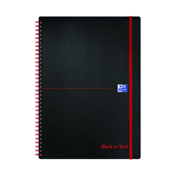 Black N Red Wiro A4 Notebook Pk5 image