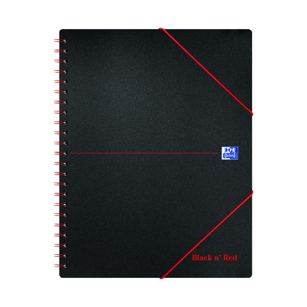 Black Red Meeting Book A4 H66071 image