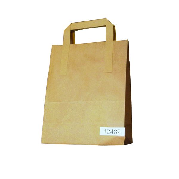 Paper Takeaway Bag Brown Pk250 image